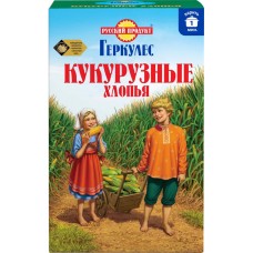 Хлопья кукурузные ГЕРКУЛЕС, 400г в магазинах Лента