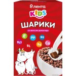 Готовый завтрак ЛЕНТА KIDS Муми Тролли Шарики шоколадные, 370г