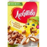Готовый завтрак ЛЮБЯТОВО Подушечки с банановой начинкой, 220г