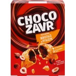 Готовый завтрак CHOCOZAVR Подушечки с нежной шоколадно-ореховой начинкой, 220г