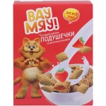 Готовый завтрак ВАУ МЯУ Подушечки со вкусом клубники, 200г