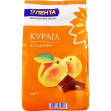 Конфеты ЛЕНТА Фрукты в глазури курага, 200г в магазинах Лента