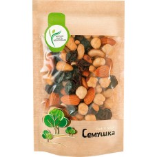 Смесь СЕМУШКА жареных орехов и изюма, 150г в магазинах Лента