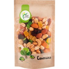 Смесь сладкая СЕМУШКА жареных орехов с цукатами, 150г в магазинах Лента