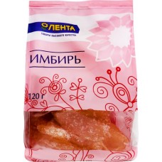 Цукаты ЛЕНТА Имбирь, 120г в магазинах Лента