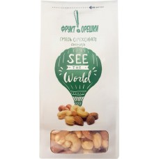 Смесь ореховая ФРУКТОРЕШКИ соленая, 100г в магазинах Лента