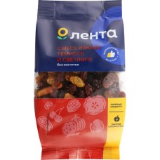 Изюм ЛЕНТА Дуэт, смесь светлого и темного, 200г в магазинах Лента