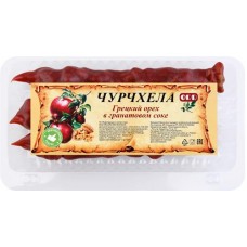 Чурчхела с грецким орехом в гранатовом соке, весовая в магазинах Лента