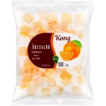 Апельсин кубики, фасованный, весовой