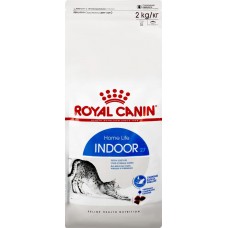 Корм сухой для взрослых кошек ROYAL CANIN Indoor 27 для живущих в помещении, 2кг в магазинах Лента