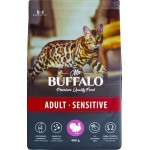 Корм сухой для кошек MR.BUFFALO Adult Sensitive Индейка, 400г