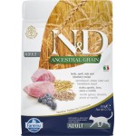 Корм сухой для кошек FARMINA PET FOODS Ягненок, спельта, овес и черника, 300г