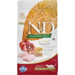 Корм сухой для кошек FARMINA PET FOODS Neutered Курица, спельта, овес и гранат, для стерилизованных, 1,5кг