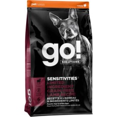 Корм сухой для взрослых собак и щенков GO! Sensitivities беззерновой с ягненком, для собак с чувствительным пищеварением, 9,98кг в магазинах Лента