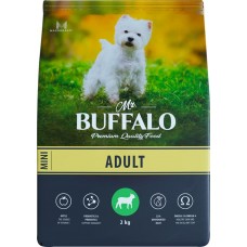 Корм сухой для собак MR.BUFFALO Adult mini Ягненок, 2кг в магазинах Лента