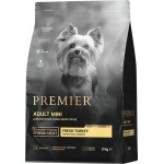Корм сухой для собак PREMIER Dog Свежее мясо индейки, для мелких пород, 3кг