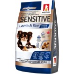 Корм сухой для собак ЗООГУРМАН Sensitive Ягненок с рисом, гипоаллергенный, полнорационный, 1,2кг