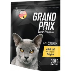 Корм сухой для взрослых кошек GRAND PRIX Adult Original Лосось, 300г в магазинах Лента