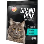Корм сухой для взрослых кошек GRAND PRIX Adult Sterilized Кролик, для стерилизованных, 300г