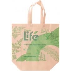 Сумка хозяйственная ЛЕНТА LIFE 45x45x20см бежевая, спанбонд, Арт. 45-20ЛLБ в магазинах Лента