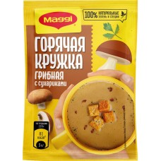 Суп MAGGI Горячая кружка, Грибная с сухариками, 20г в магазинах Лента