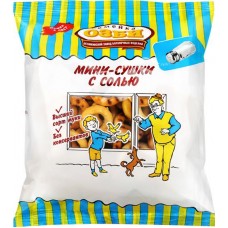 Мини-сушки СЕМЕЙКА ОЗБИ с солью, 150г в магазинах Лента Мини-сушки СЕМЕЙКА ОЗБИ с солью, 150г в магазинах Лента