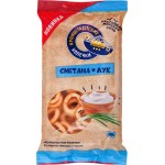 Колечки НЕВСКАЯ СУШКА Кронштадтские со вкусом сметаны и лука, 80г Колечки НЕВСКАЯ СУШКА Кронштадтские со вкусом сметаны и лука, 80г