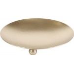 Подсвечник HOMECLUB Candle Plate золото/черный, 9х2,5см, железо, Арт. CCG-17