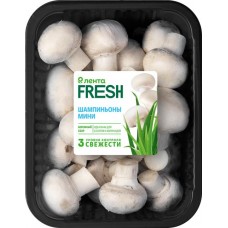 Шампиньоны ЛЕНТА FRESH мини, 300г в магазинах Лента