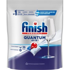 Средство для посудомоечных машин FINISH Quantum, 36шт в магазинах Лента