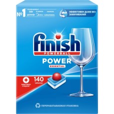 Средство для посудомоечной машины FINISH Power, 140шт в магазинах Лента