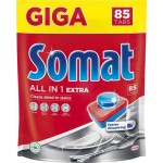 Таблетки для посудомоечных машин СОМАТ All in 1 Extra, 85шт