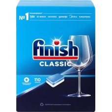 Таблетки для посудомоечной машины FINISH Classic, 110шт в магазинах Лента