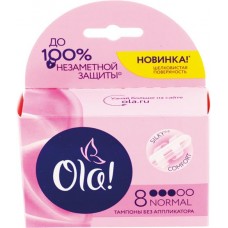 Тампоны OLA! Normal, 8шт в магазинах Лента