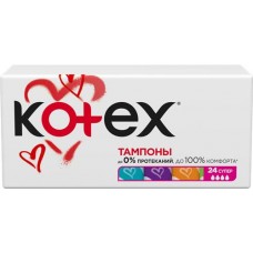 Тампоны KOTEX Ultra Sorb Super, 24шт в магазинах Лента