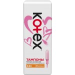 Тампоны KOTEX Normal с аппликатором, 8шт