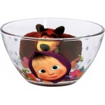 Салатник МАША И МЕДВЕДЬ 13см, стекло Арт. ММС130