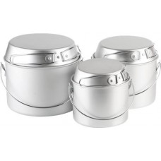 Набор походных котелков ECOS Camp-S1 1л, 2л и 3л, Арт. 991008, 3шт в магазинах Лента