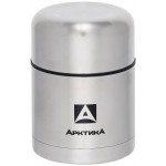 Термос вакуумный АРКТИКА 500мл, с широким горлом, серебристый, Арт. 301- 500