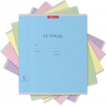 Тетрадь ученическая ERICHKRAUSE Классика, 12 листов, с линовкой, в линейку