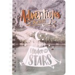 Тетрадь ЛЕНТА KIDS Travel А5 48 листов в клетку, на спирали, Арт. XFCF-25