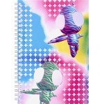Тетрадь ЛЕНТА KIDS Bright girl А5, 60 листов, в клетку, на спирали, Арт. MF521348