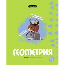Тетрадь BG Правда жизни Геометрия, 40 листов, Арт. ТП5ск40 12199 в магазинах Лента
