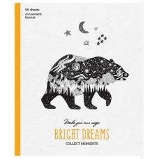 Тетрадь ARTSPACE Рисунки Bright dreams А5, 96 листов, в клетку, Арт. Т96кМЛВЛ_36414 в магазинах Лента