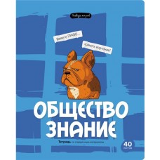 Тетрадь BG Правда жизни Обществознание, 40 листов, Арт. ТП5ск40 12203 в магазинах Лента