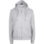 Толстовка женская INWIN цвет светло-серый меланж, Арт. XJSS2206