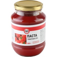 Паста томатная 365 ДНЕЙ 25%, 500г в магазинах Лента