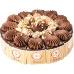 Торт МЕТРОПОЛЬ Прага с миндалем, бисквитно-кремовый, 860г