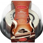 Торт бисквитный MIREL Три шоколада, 900г