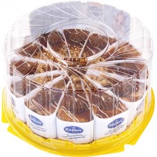 Торт бисквитный КАРАТ ПЛЮС Медовый, 680г в магазинах Лента